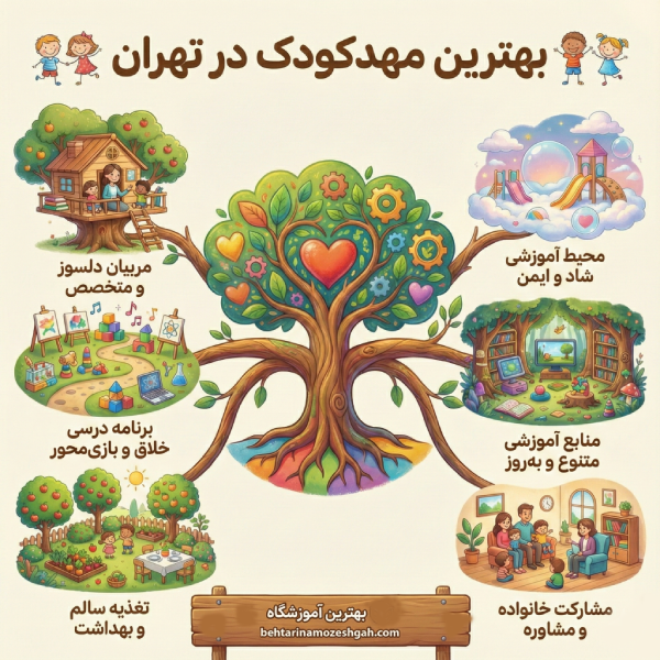 بهترین مهد کودک در تهران چه امکاناتی دارد؟