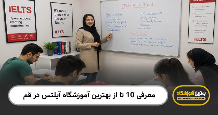 بهترین آموزشگاه آیلتس در قم