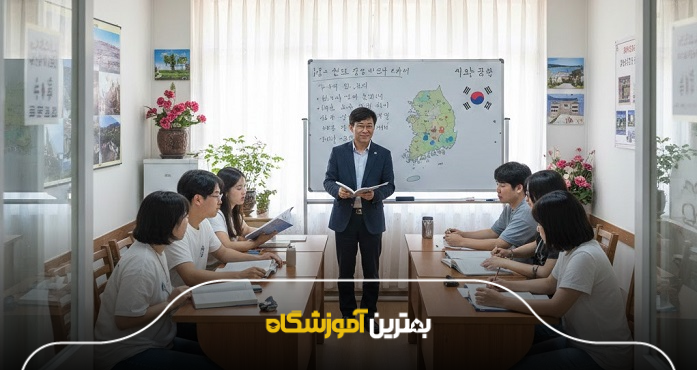 دورههای آموزش زبان کرهای در رشت چگونه برگزار میشوند؟