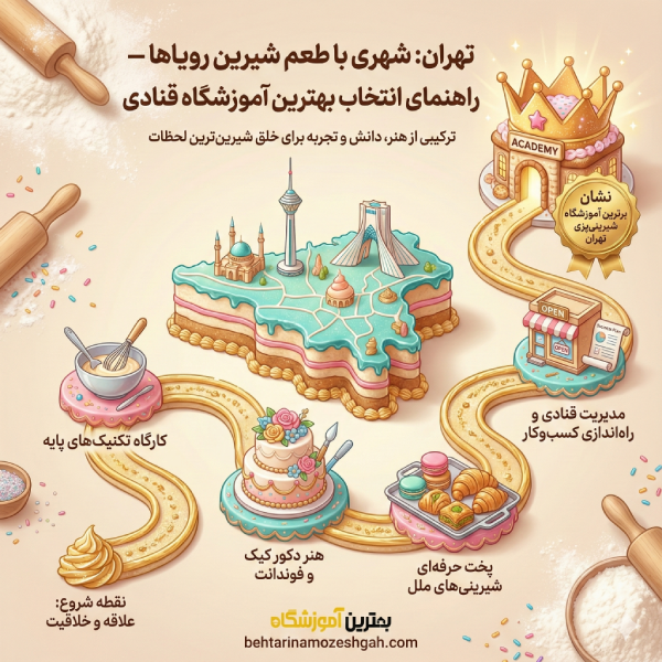معیارهای طلایی انتخاب بهترین آموزشگاه شیرینیپزی در تهران