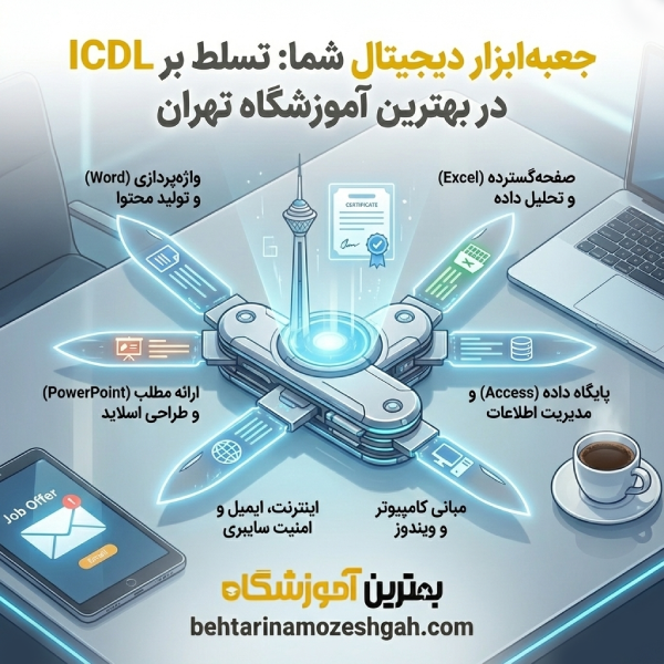 بهترین آموزشگاه ICDL در تهران چه ویژگیهایی باید داشته باشد؟