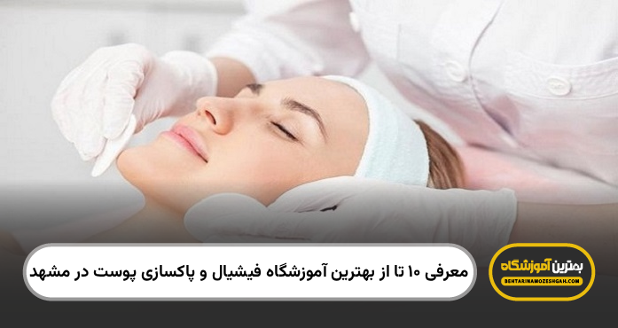 ۱۰ تا از بهترین آموزشگاه فیشیال و پاکسازی پوست در مشهد