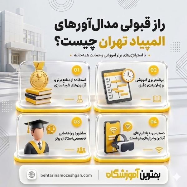راز قبولی مدالآورهای المپیاد تهران چیست؟