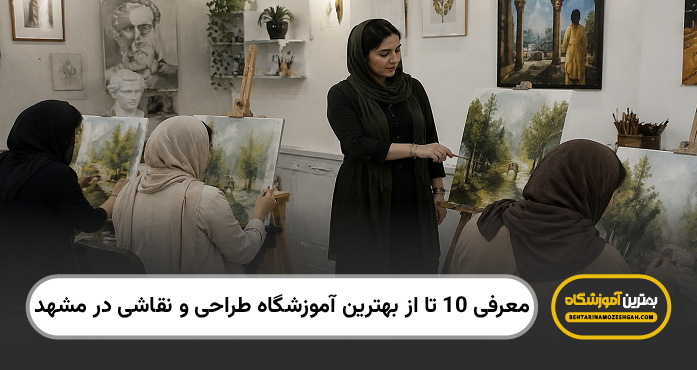 بهترین آموزشگاه طراحی و نقاشی در مشهد