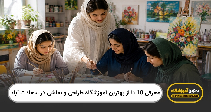 بهترین آموزشگاه طراحی و نقاشی در سعادت آباد