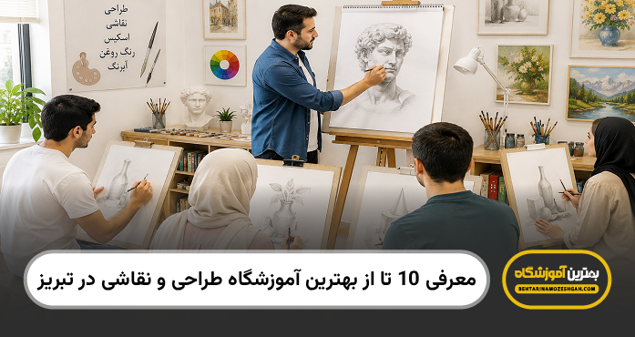 بهترین آموزشگاه طراحی و نقاشی در تبریز