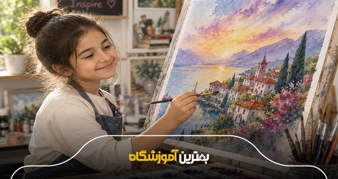 آموزشگاه طراحی و نقاشی برای کودکان بهتر است یا کلاس خصوصی؟