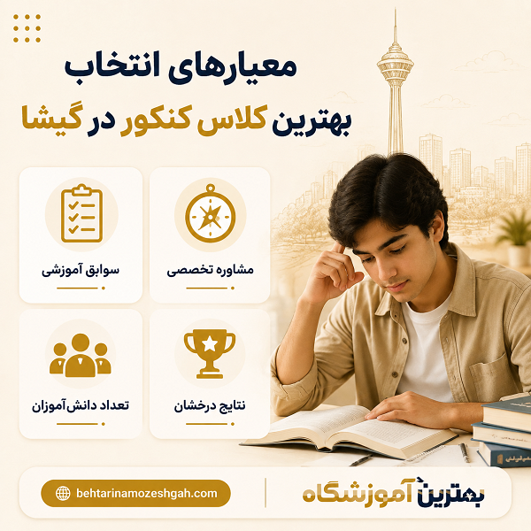 معیارهای انتخاب بهترین کلاس کنکور در گیشا
